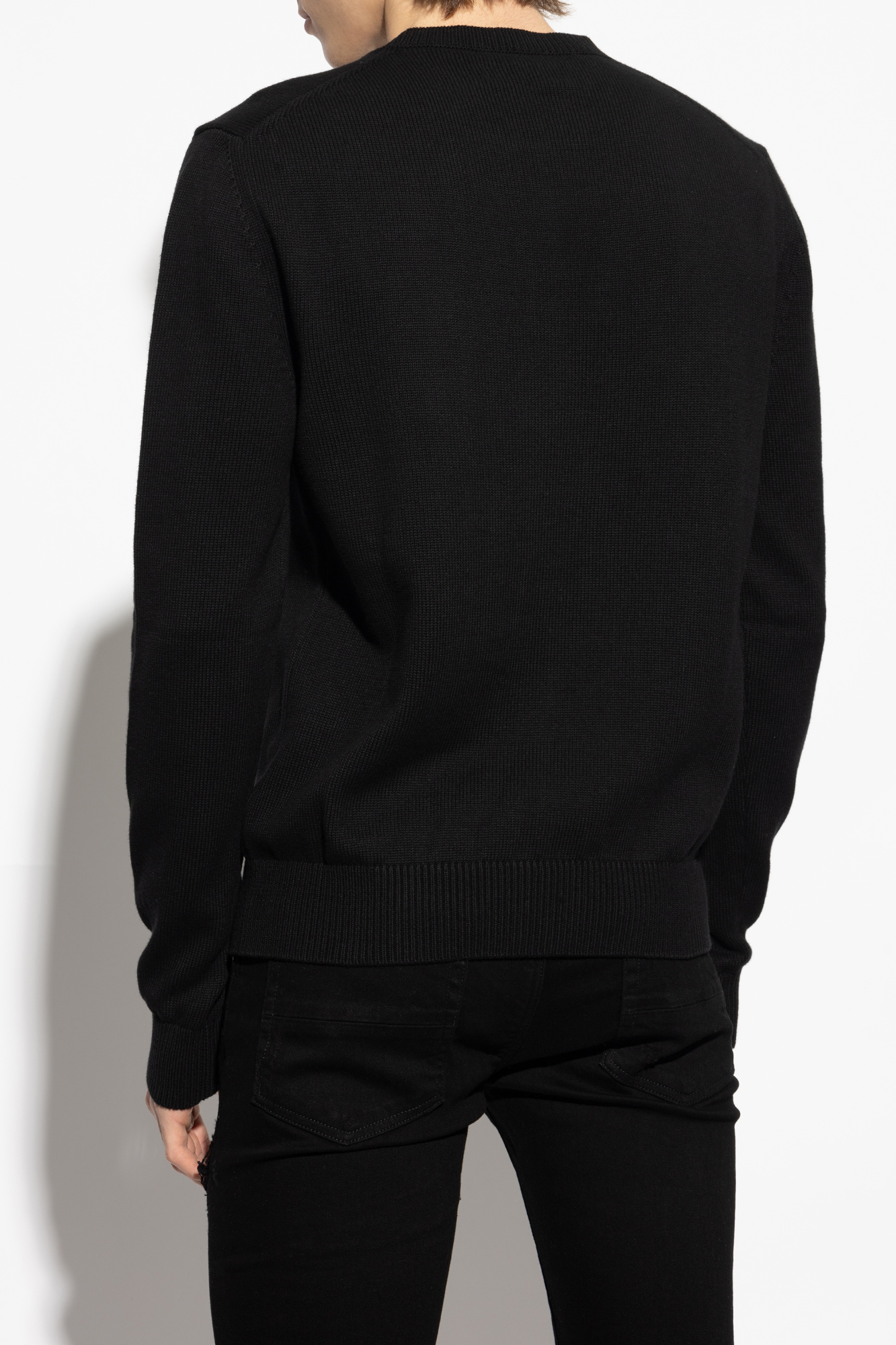 Amiri Cotton sweater with embroidered logo | Men's Clothing Amiri Cotton sweater with embroidered logo | Men's Clothing